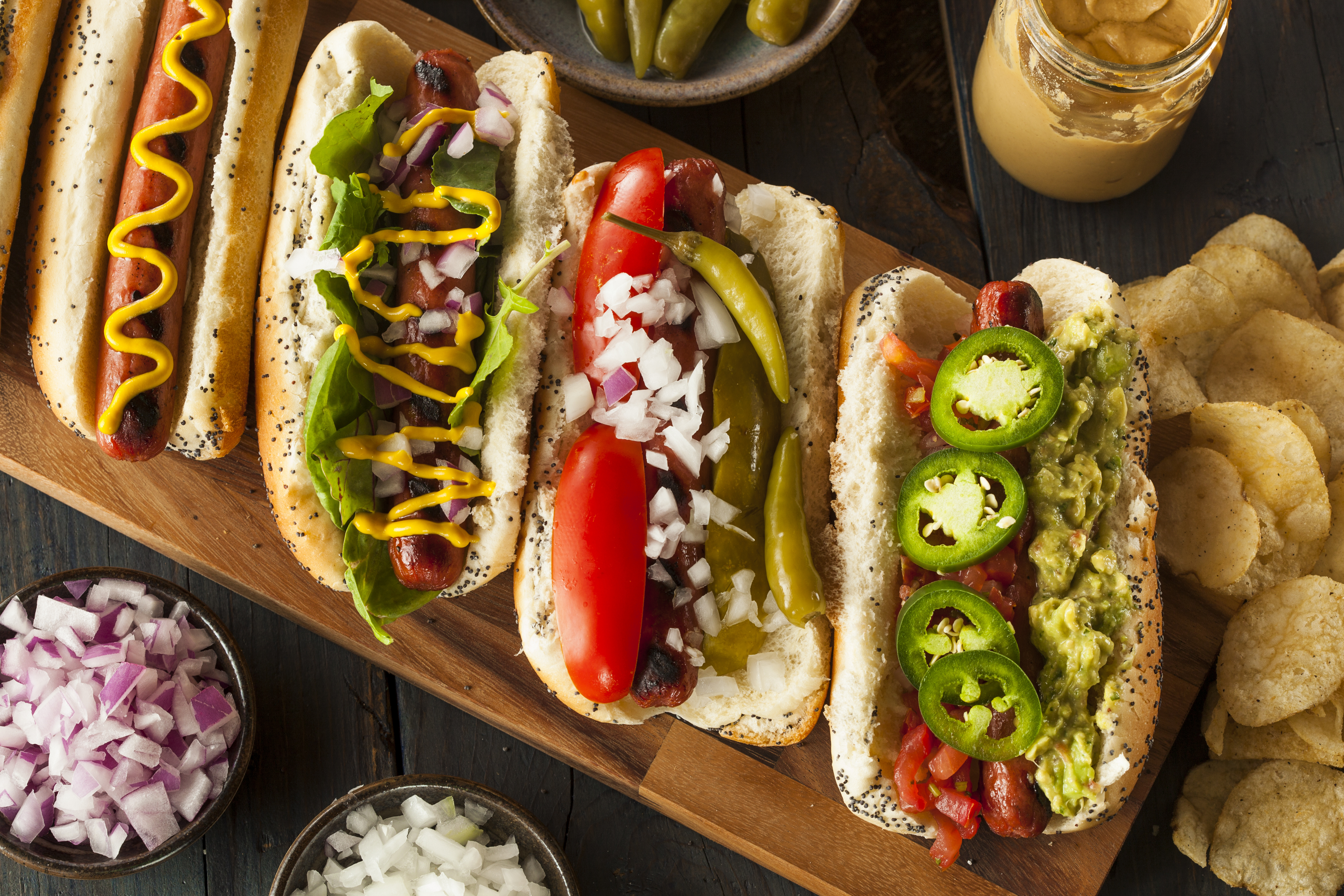 5 Fun + Delicious Hot Dog Toppings - Hot Dog Topping Ideas - kiyafries