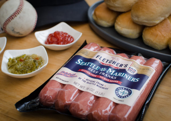 The official Seattle Mariners hot dogs - Fletcher's hot dogs!