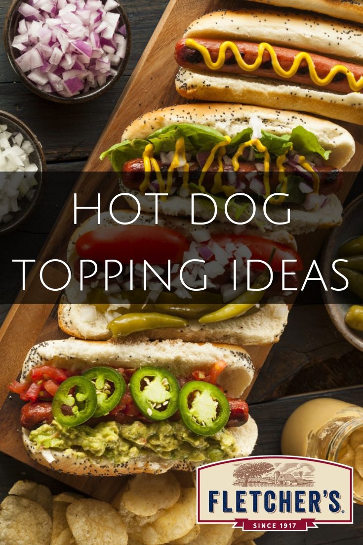 5 Fun + Delicious Hot Dog Toppings - Hot Dog Topping Ideas - kiyafries