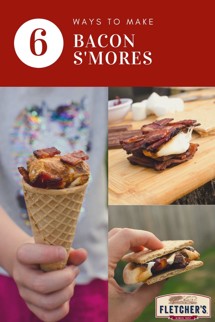 Creative S'mores Ideas - Bacon S'mores