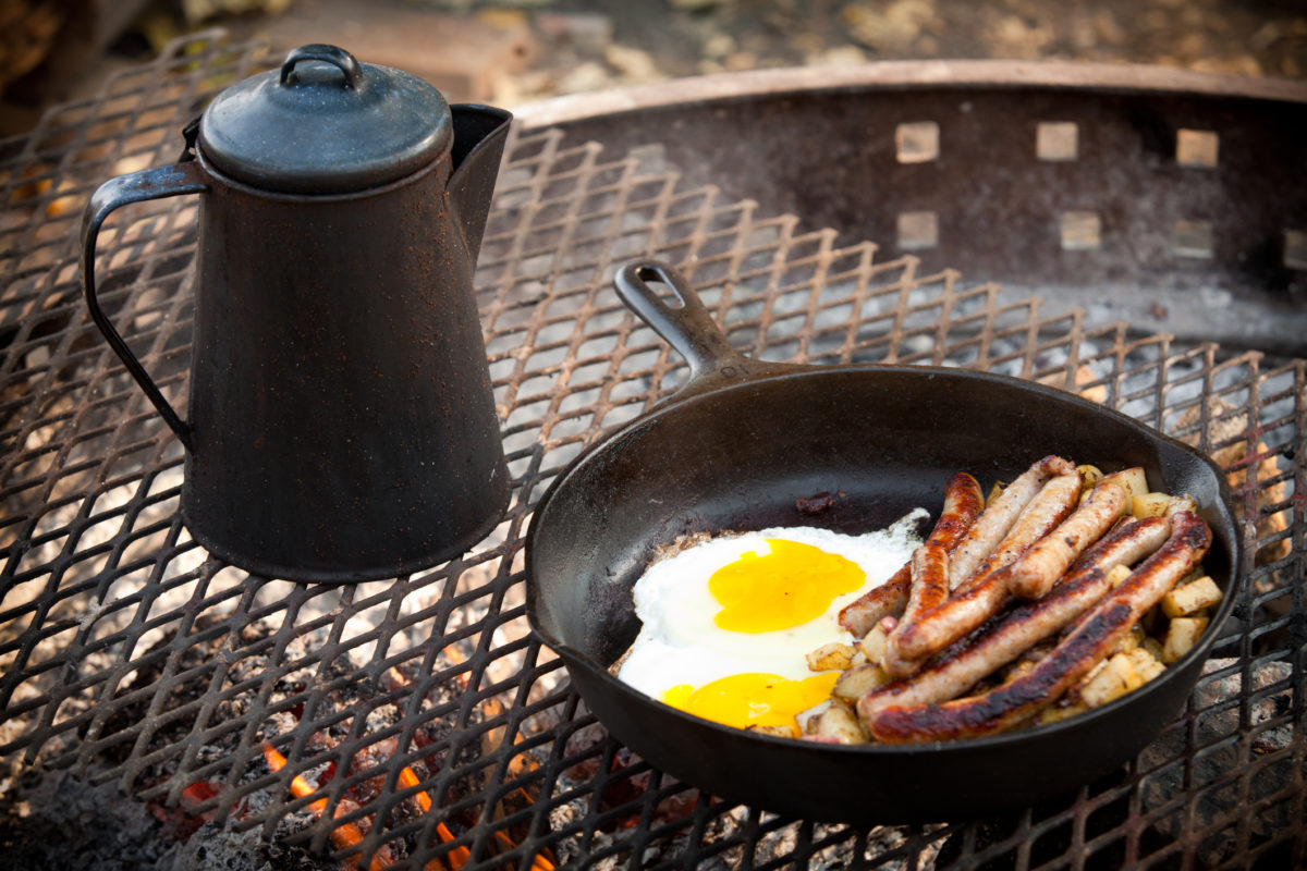 Breakfast Skillet Platter - Over The Fire Cooking