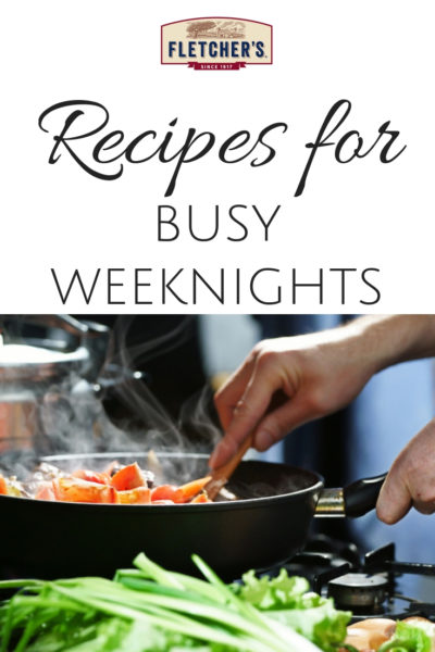 Easy recipes for busy weeknights. Featuring bacon!